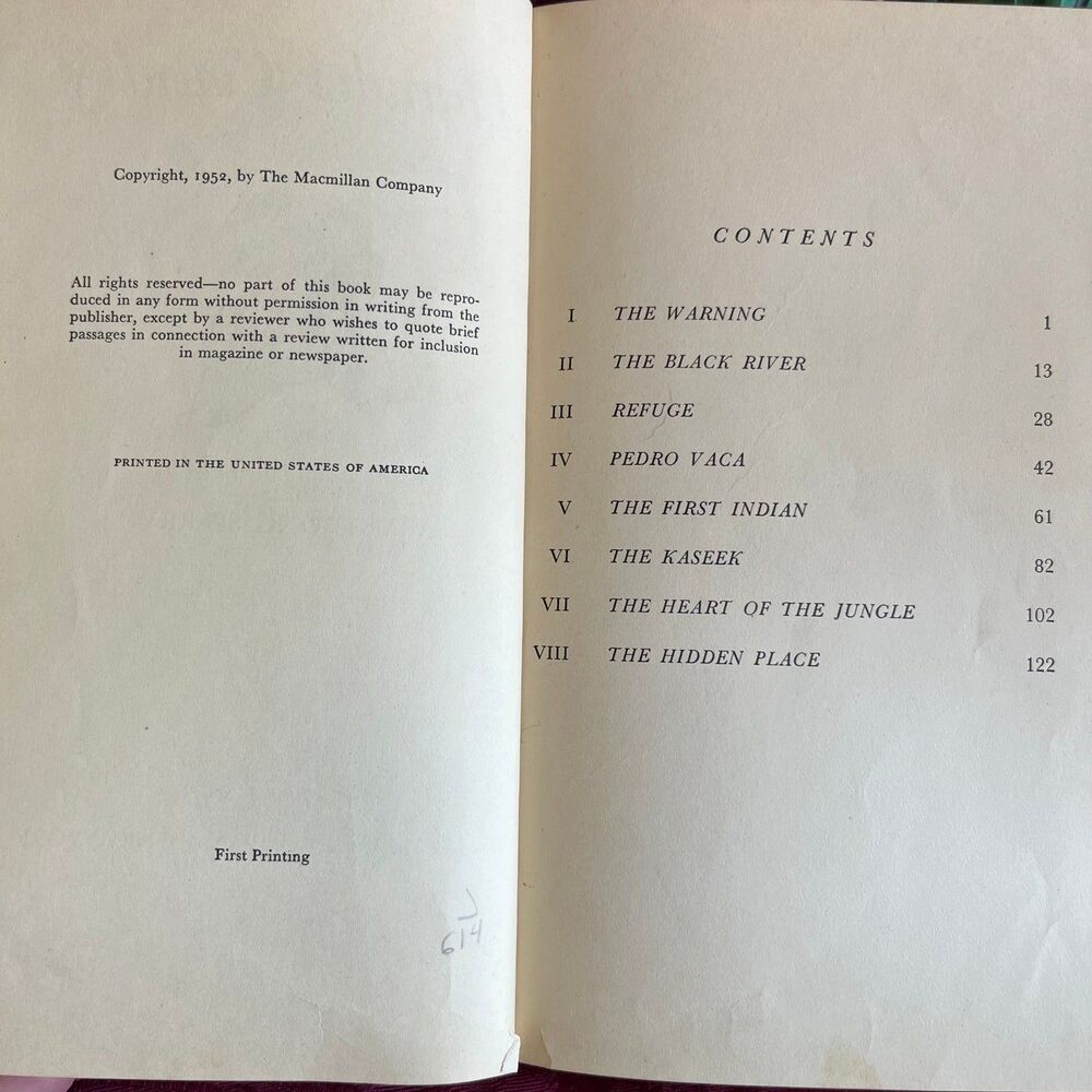 📚3 for $9 📚 1952 Vintage Book: Thunder Country Written and Illustrated - Picture 5 of 12